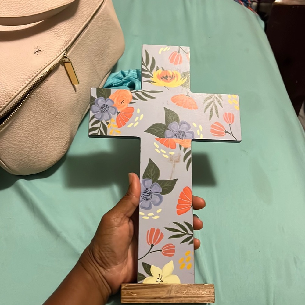 Cross look at it and remember our father daily